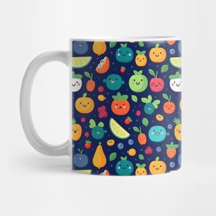 Cute fruit with doodle style Mug